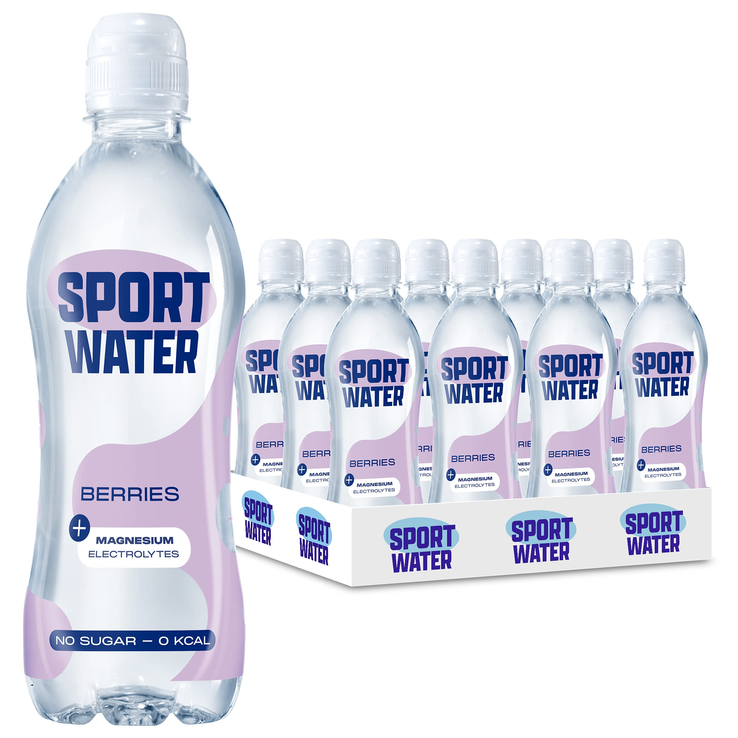 12 x 0,5 l Sportwater Berries & 12 x 0,5 l VitWater versch. Sorten | Pfandfehler | Elektrolyte & Magnesium für 13€ (-46%)
