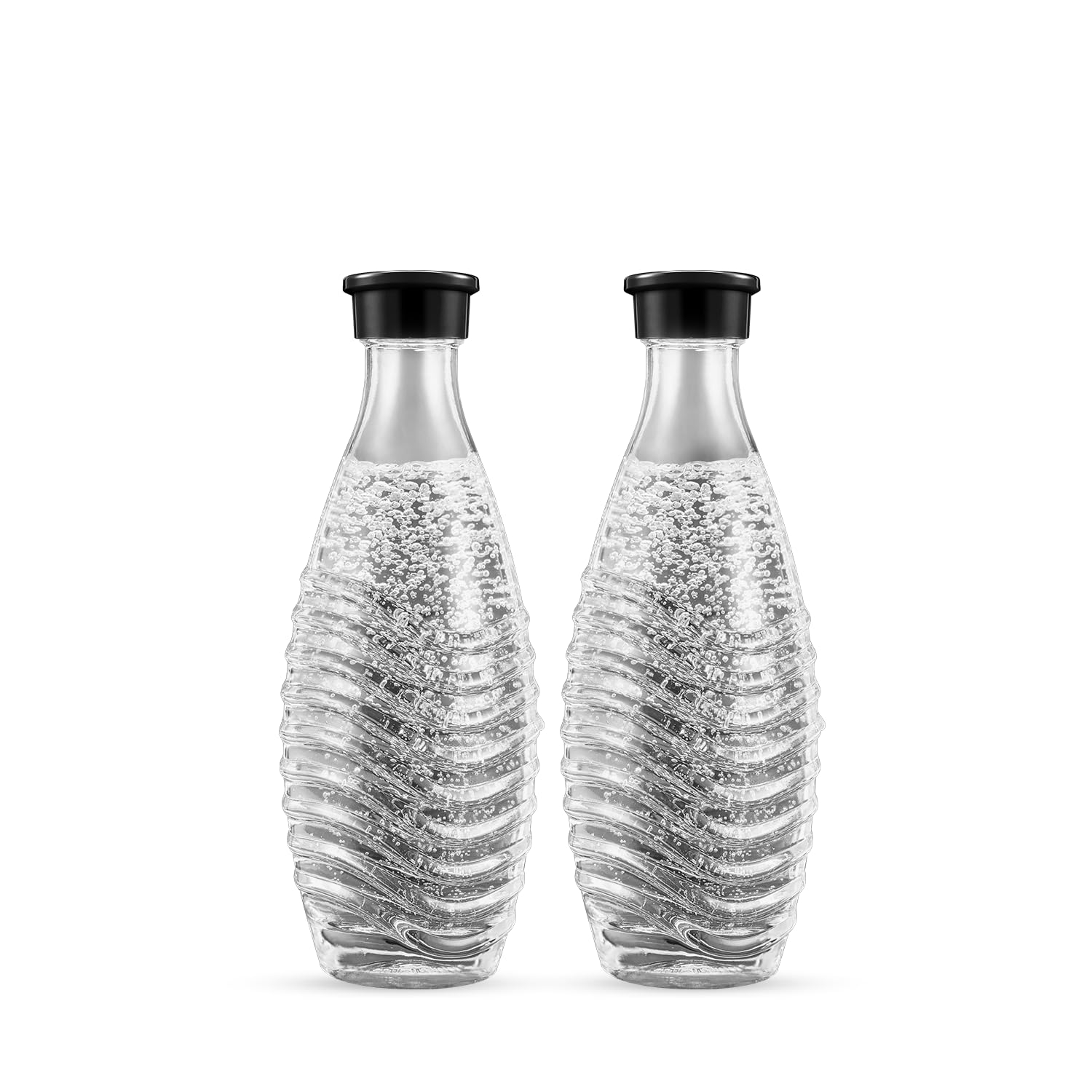 Sodastream 0,7L CRYSTAL Glaskaraffen – kompatibel mit CRYSTAL & PENGUIN Wassersprudler, 2er-Pack für 11€ (-27%)