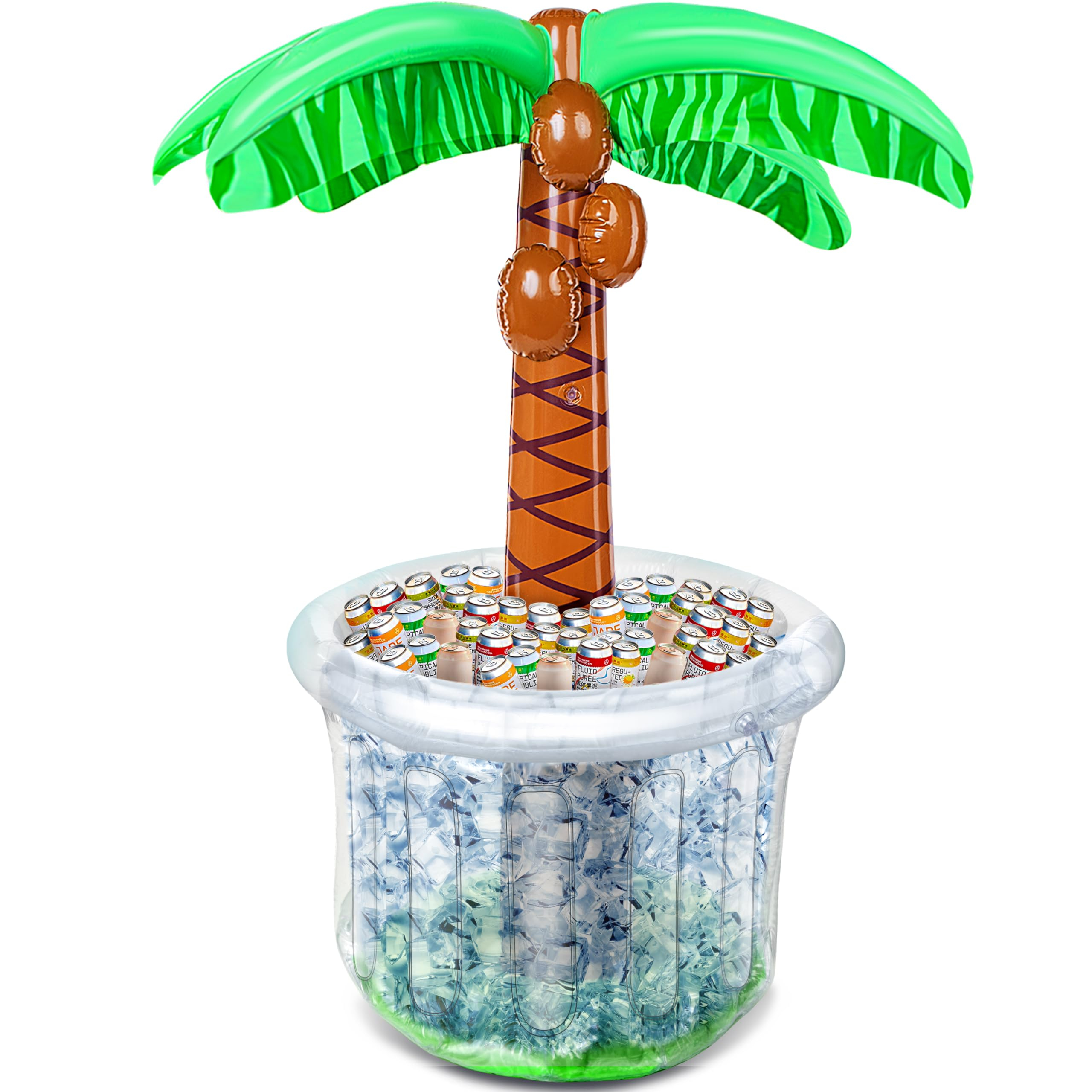 Aufblasbarer Palme-Getränkekühler 152 cm für 16€ (-40%)