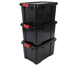 Iris Ohyama 3er Set Aufbewahrungsboxen (50L) für 42€ (-16%)