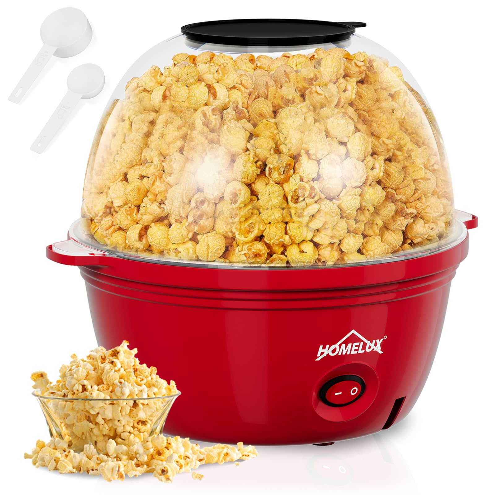 Popcorn Maschine //Homelux// 450W Mini Popcornmaschine für 28€ (-23%)