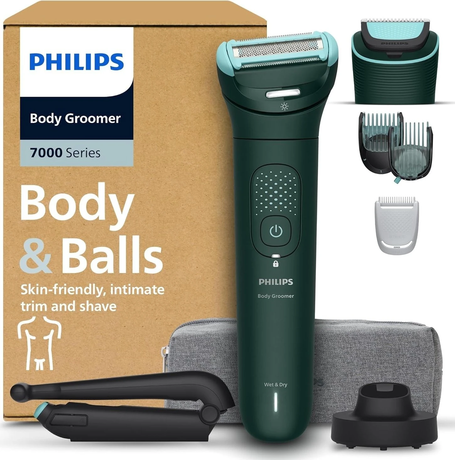 Philips BG7485/30 Series 7000 Body Groomer für 65€ (-35%)