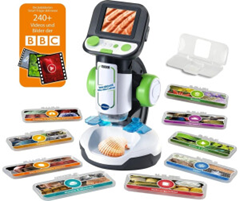 VTech Interaktives Video-Mikroskop (LCD-Bildschirm, BBC-Lernvideos, Fotofunktion) für 42€ (-26%)