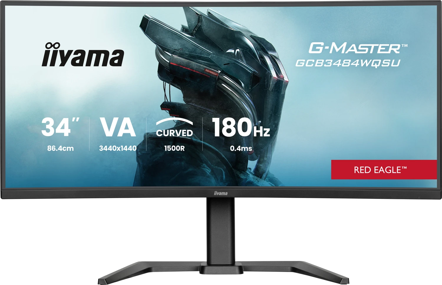 iiyama G-Master GCB3484WQSU-B1 Red Eagle, 34″ für 250€ (-7%)