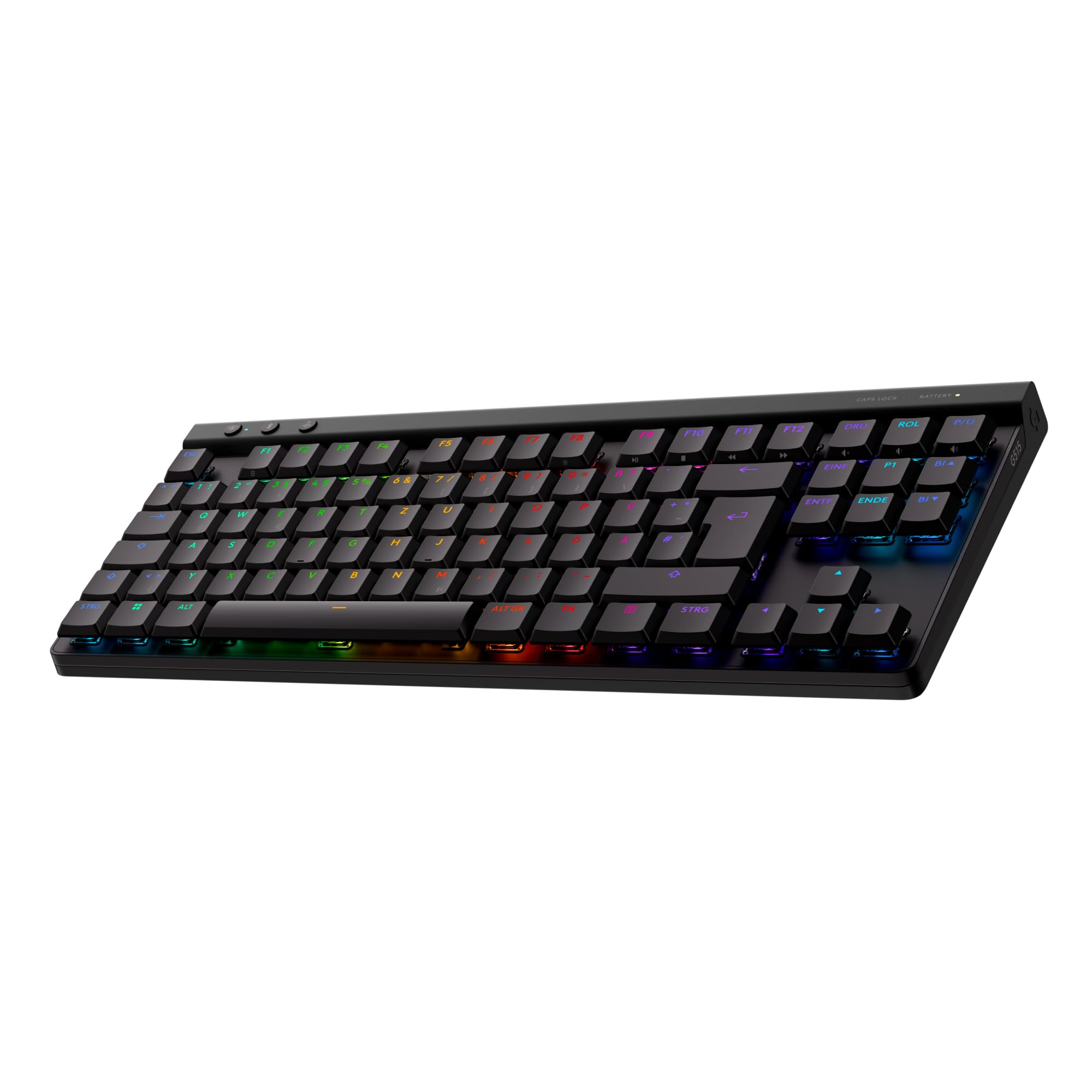 Logitech G G515 Lightspeed TKL kabellose Flache Gaming-Tastatur für 73€ (-27%)