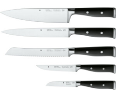 WMF Grand Class Messerset (5-teilig, geschmiedet, Performance Cut, Made in Germany) für 195€ (-15%)