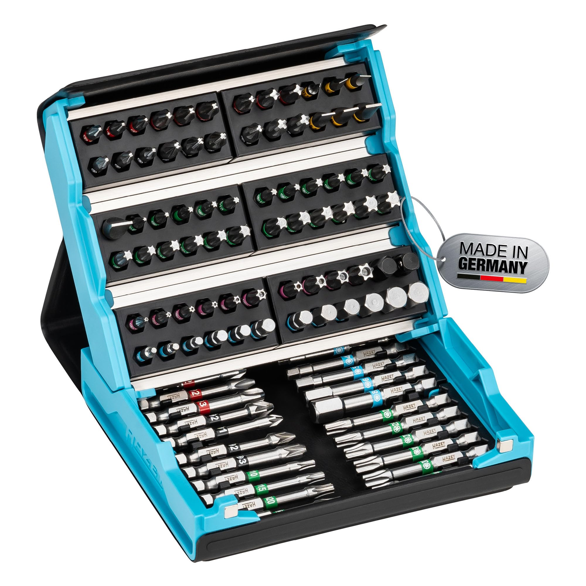 HAZET Smartcase Bit-Satz 2200SC-3 I 96-teilig, Antrieb: Sechskant 6,3 (1/4 Zoll) für 59€ (-13%)