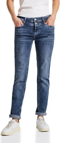 Street One Jane Jeans mid blue/random washed (Damen) für 25€ (-24%)
