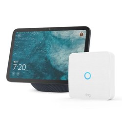 Echo Show 8 (neueste Gen.) + Ring Intercom Video Bundle