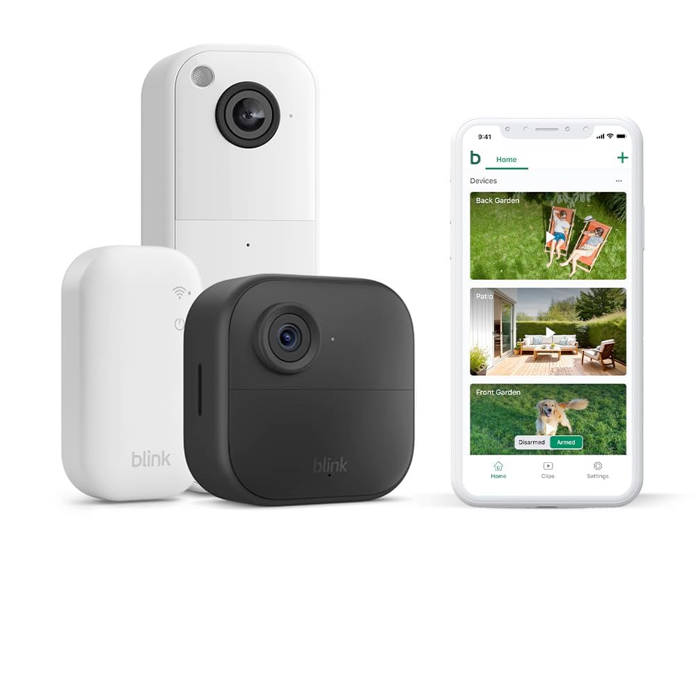 Blink Outdoor Kamera mit Video Türklingel für 25€ (-81%)