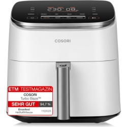 Cosori TurboBlaze 6L XXL Heißluftfritteuse (9-in-1, DC-Motor, leise) für 110€ (-21%)