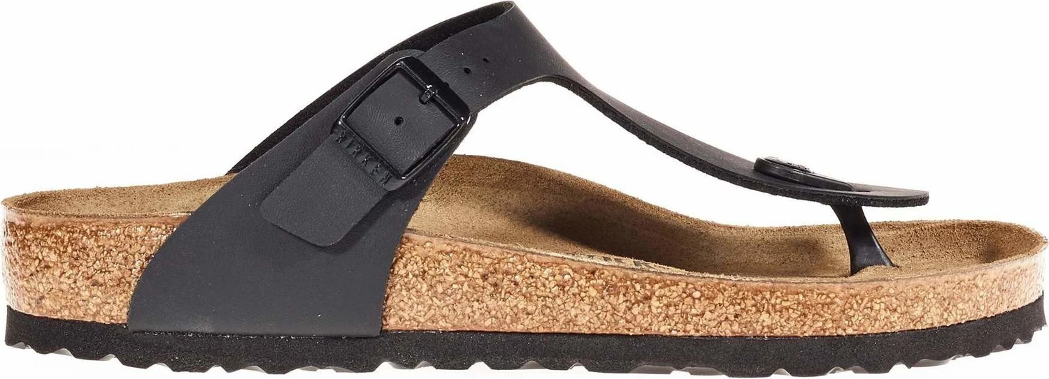 Birkenstock Gizeh schwarz (Damen) für 55€ (-21%)