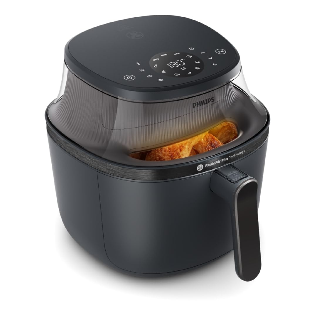 Philips Airfryer 3000 Serie Heißluftfritteuse, Schwarz, 4,2L für 69€ (-39%)