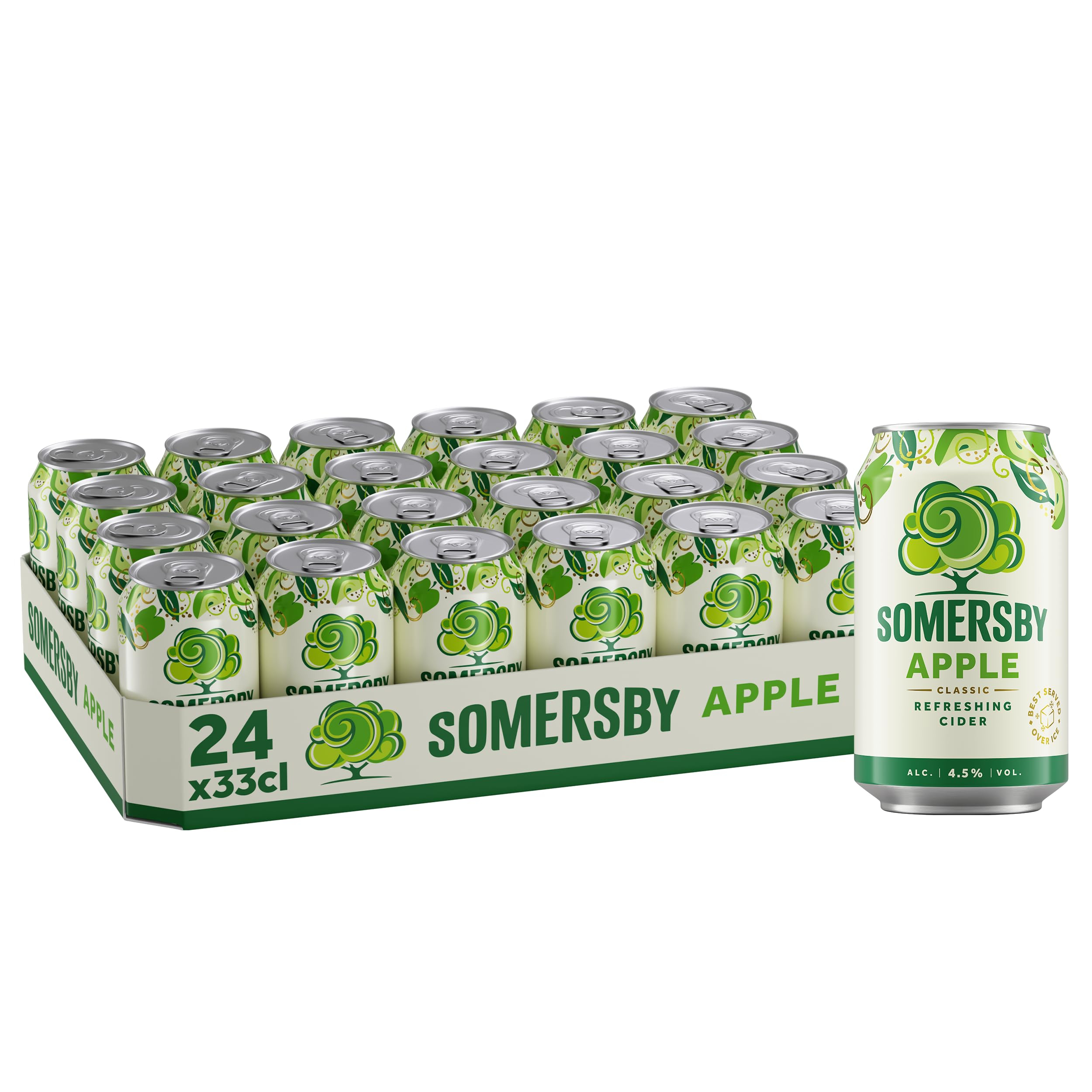 24 Dosen fruchtiger Apfel Cider mit 4,5 % Vol für 23€ (-36%)