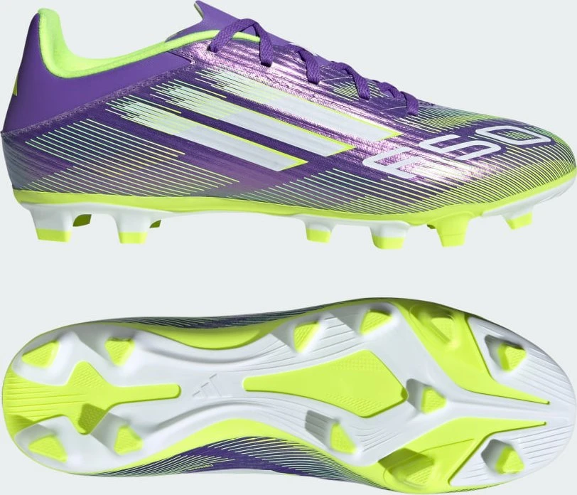 adidas F50 Club FG/MG purple rush/cloud white/lucid lemon für 21€ (-10%)