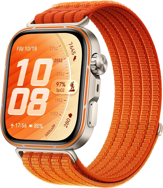 Huawei Watch Fit 5 Pro orange für 249€ (-17%)