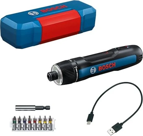 Bosch Professional GO 3 Akku-Stabschrauber inkl. Werkzeugbox + Akku 2.0Ah + Zubehör für 54€ (-11%)