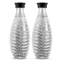 SodaStream Glaskaraffen 2er-Set (0,7L, spülmaschinenfest) für 13€ (-22%)