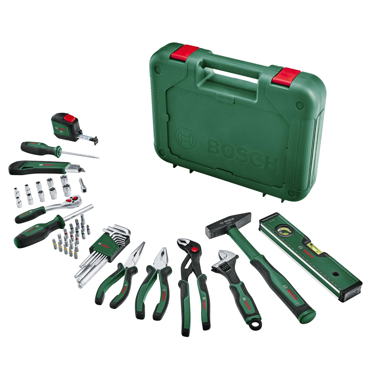Bosch DIY Universal Handwerkzeugset inkl. Koffer, 52-tlg. für 70€ (-26%)
