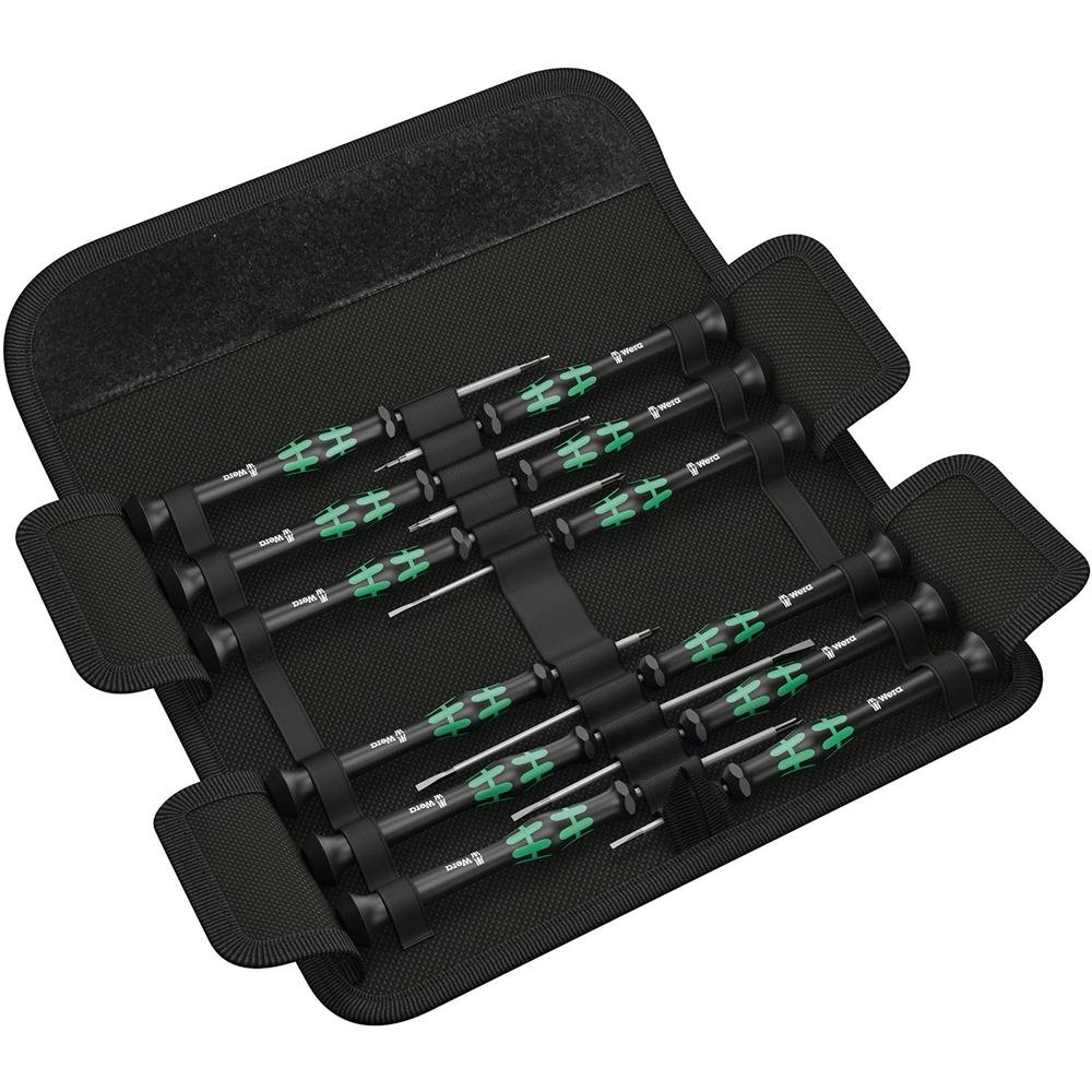 [amazon] Wera Kraftform Micro Elektroniker Schraubendrehersatz, 12-teilig, Mehrfarbig, 05073675001 für 31€ (-22%)