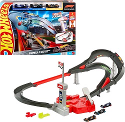 Hot Wheels Formel 1 Rennstrecke-Set (inkl. 3 Die-Cast F1 Autos) für 30€ (-27%)