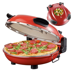 Steinborg Elektrischer Pizzaofen (390°C, 32cm Pizzastein) für 50€ (-38%)