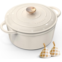 Topbooc Gusseisen Topf Brot Backen 26cm
