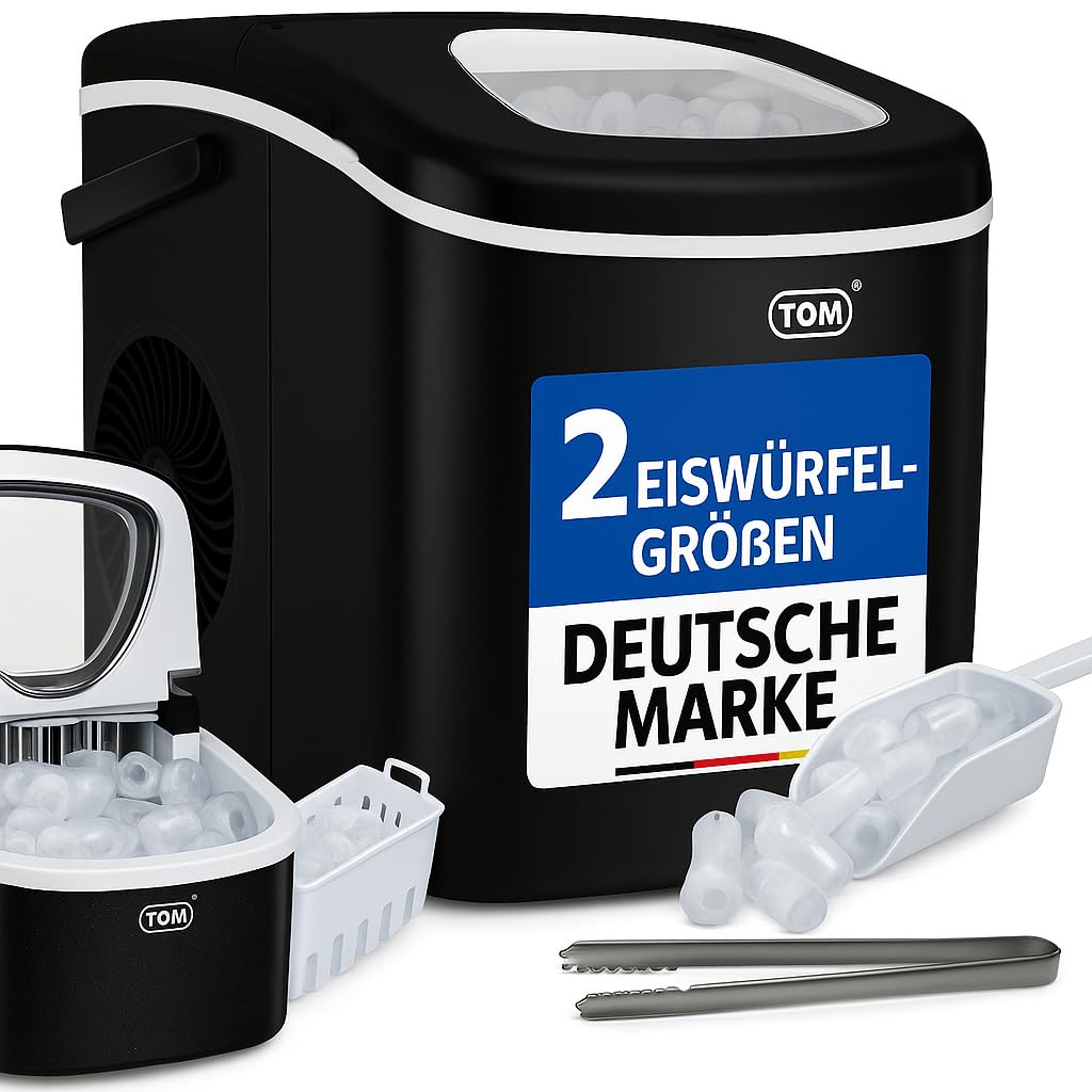 TOM Eiswürfelmaschine bei Amazon im Angebot für 76€ (-21%)