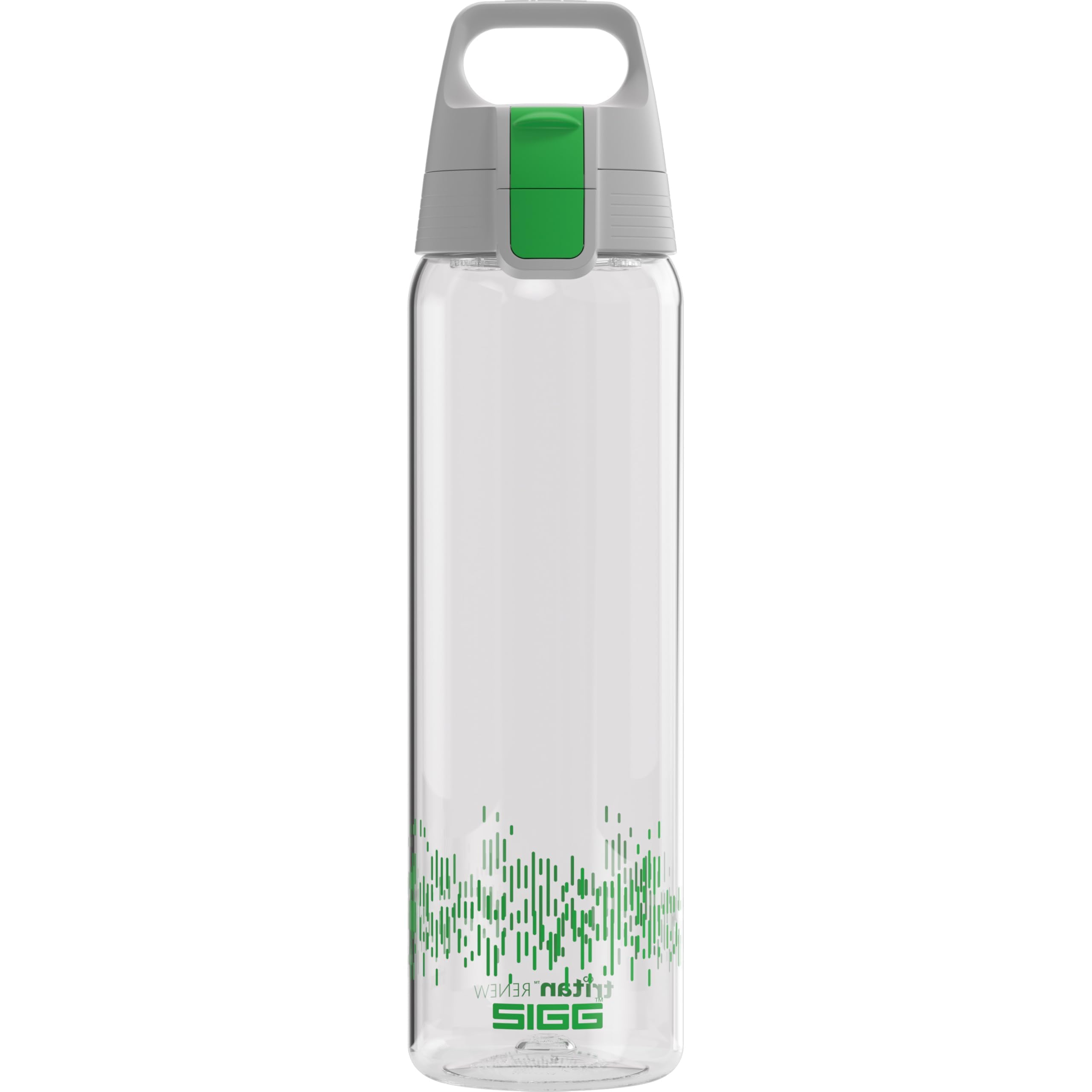 SIGG – Tritan Renew Trinkflasche – Kohlensäure Geeignet – Spülmaschinenfest – BPA-frei – 750ml oder 1L in grau auch aktuell für 10€ (-41%)