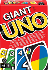 Mattel Games UNO Giant Kartenspiel (XXL-Format, 108 Karten) für 29€ (-38%)
