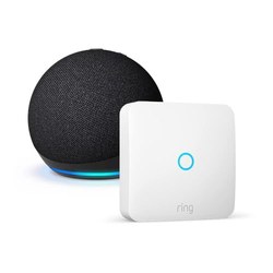 Echo Dot (neueste Gen.) + Ring Intercom Bundle