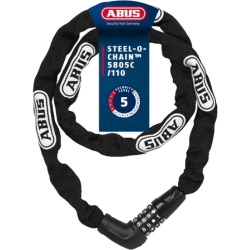 ABUS 5805C Steel-O-Chain Kettenschloss für 22€ (-28%)