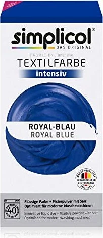 Simplicol Textilfarbe Intensiv royal-blau, 1 Stück für 4€ (-46%)