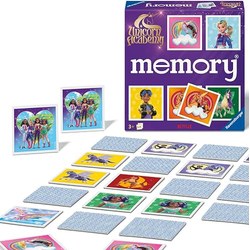 Ravensburger memory Unicorn Academy (64 Karten, 2-8 Spieler, ab 3 J.)