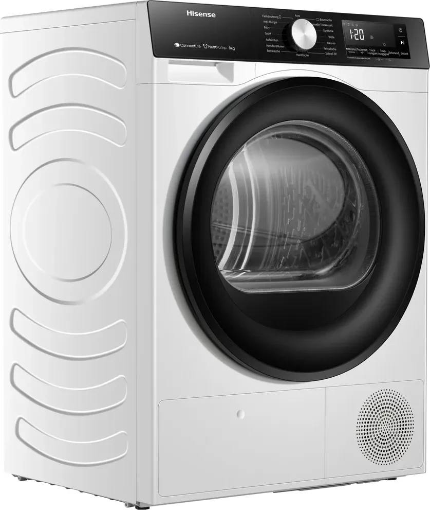 Hisense DH3S802BW3 Wärmepumpentrockner für 400€ (-15%)