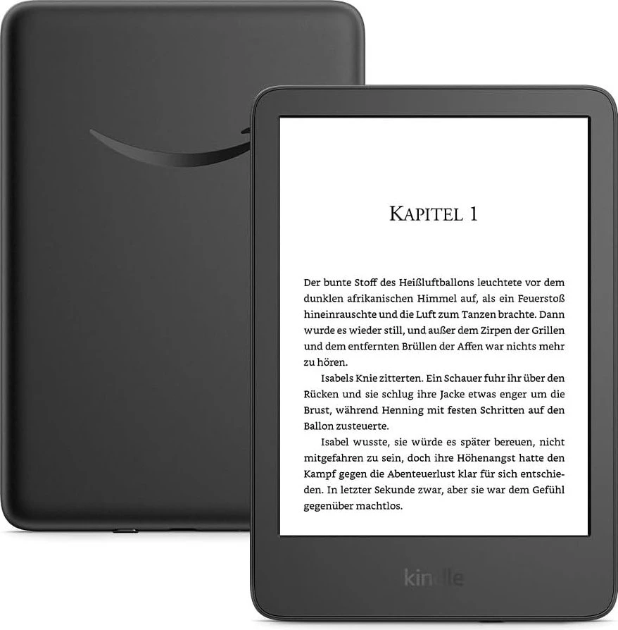 Amazon Kindle 12. Gen, schwarz, 16GB Flash, ohne Werbung für 102€ (-9%)