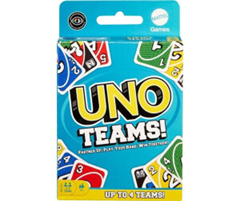 Mattel Games UNO Teams (Sonderregeln für 2er-Teams) für 7€ (-29%)
