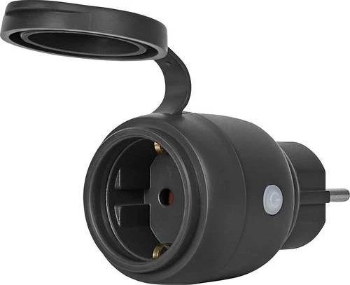 Osram Matter Smart+ Compact Plug Smarte Steckdose Outdoor, Funksteckdose, schwarz für 12€ (-17%)