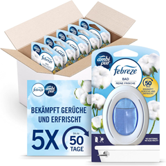 4x Febreze Bad Lufterfrischer 5er Pack