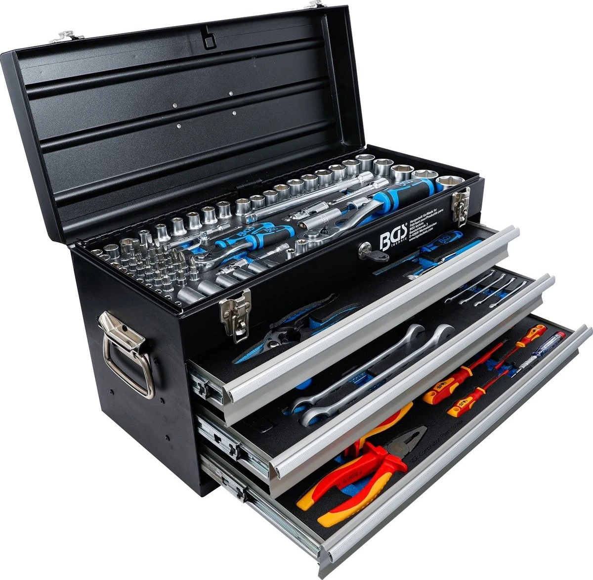 BGS technic Handwerkzeugset inkl. Koffer, 147-tlg. für 190€ (-23%)