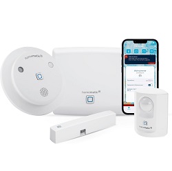 Homematic IP Starter Set Alarm (Zentrale, Sirene, 2 Sensoren) für 100€ (-19%)