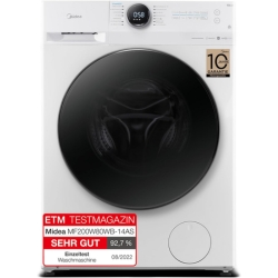 Midea 8kg Slim-Waschmaschine (nur 48cm tief, Energieklasse A)
