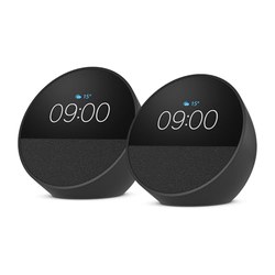Amazon Echo Spot (neueste Generation) 2er-Pack