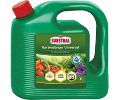 Substral Universal Flüssigdünger (4L) für 14€ (-32%)