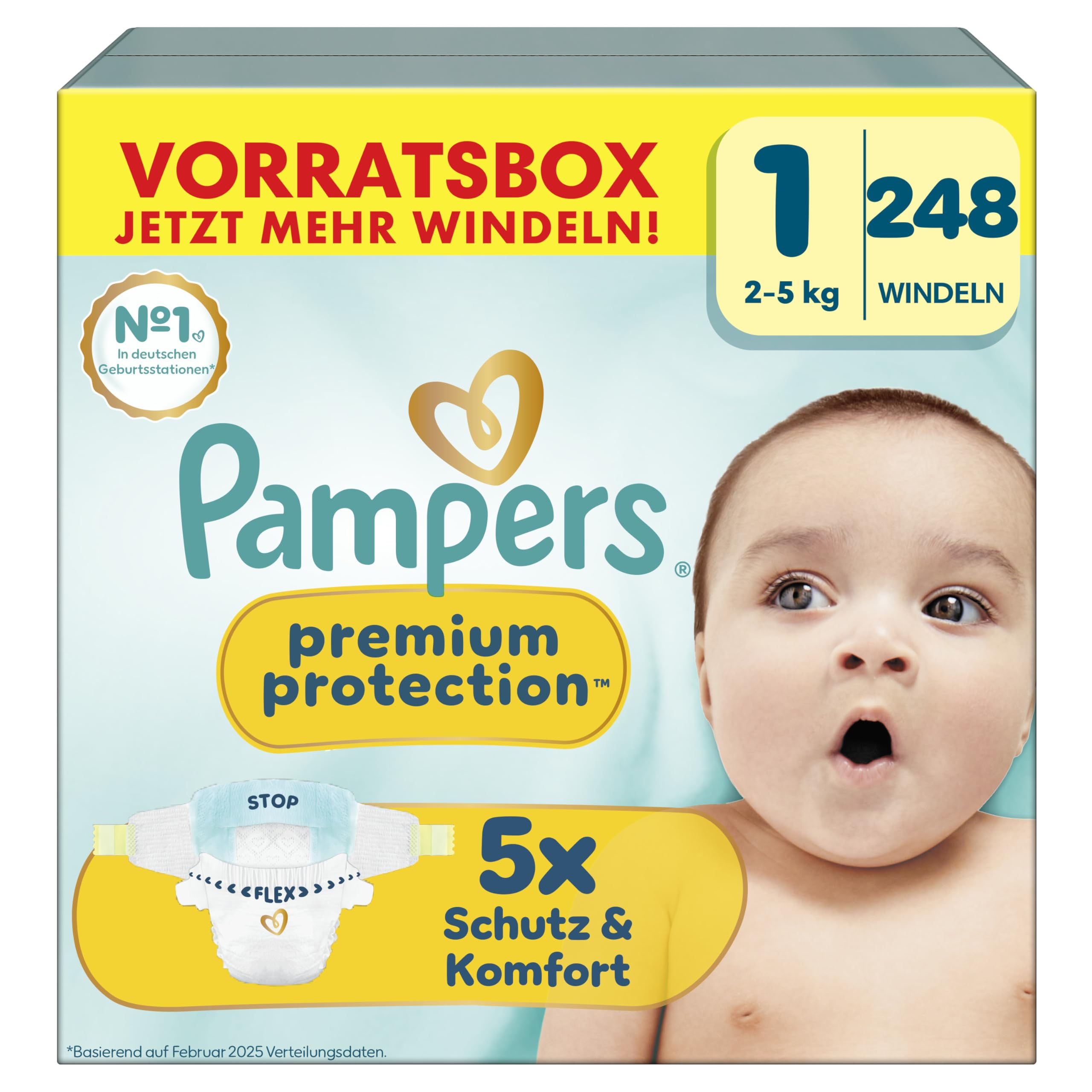 Pampers Premium Protection (Größe 1-7) – zu Bestpreisen – höhere Ersparnis möglich! für 30€ (-40%)