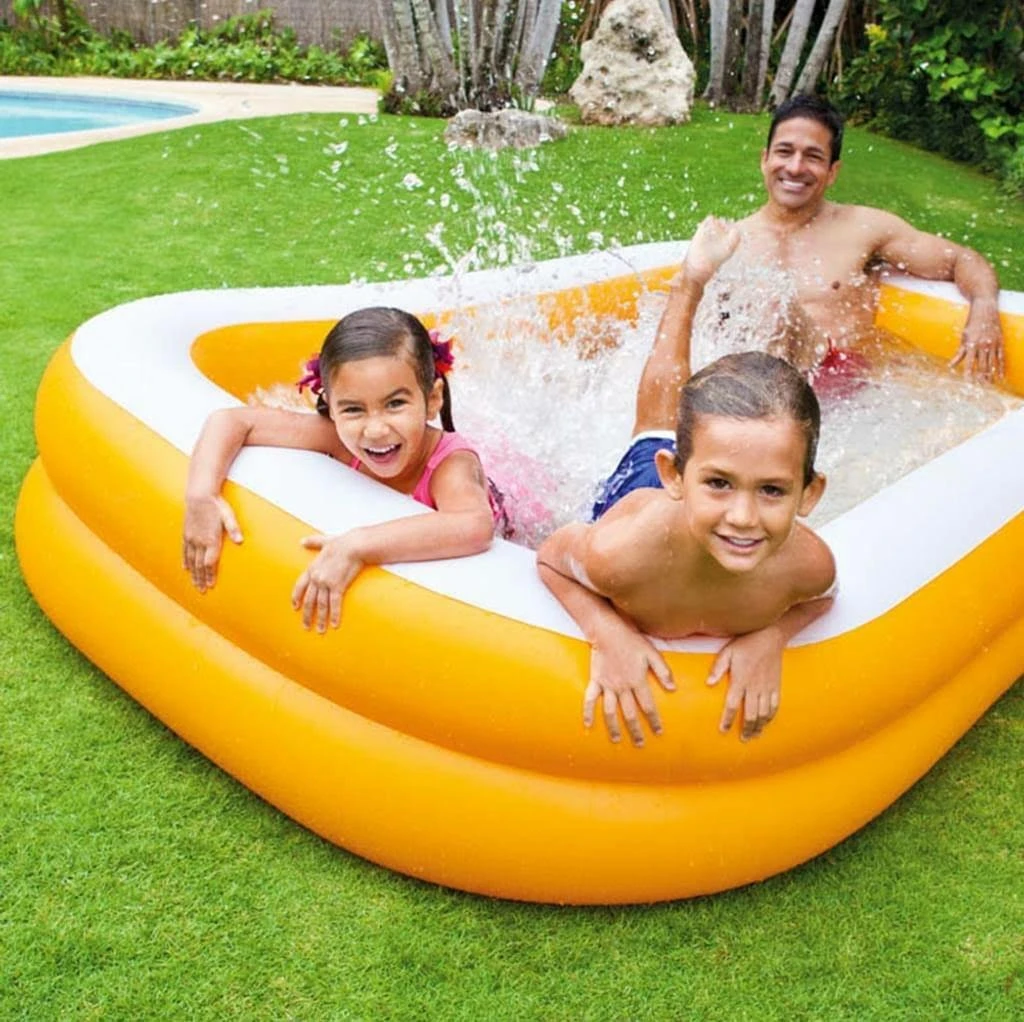 Intex Swim Center Mandarin Planschbecken gelb für 25€ (-7%)