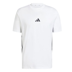 Adidas Herren Essential Three Stripes Single Jersey Tee für 18€ (-34%)