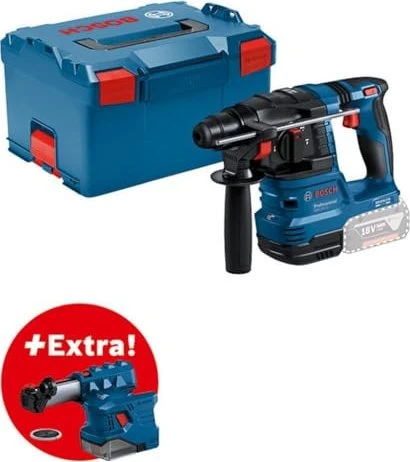 Bosch Professional GBH 18V-22 Akku-Bohrhammer solo inkl. L-Boxx + Absaugeinheit für 207€ (-14%)