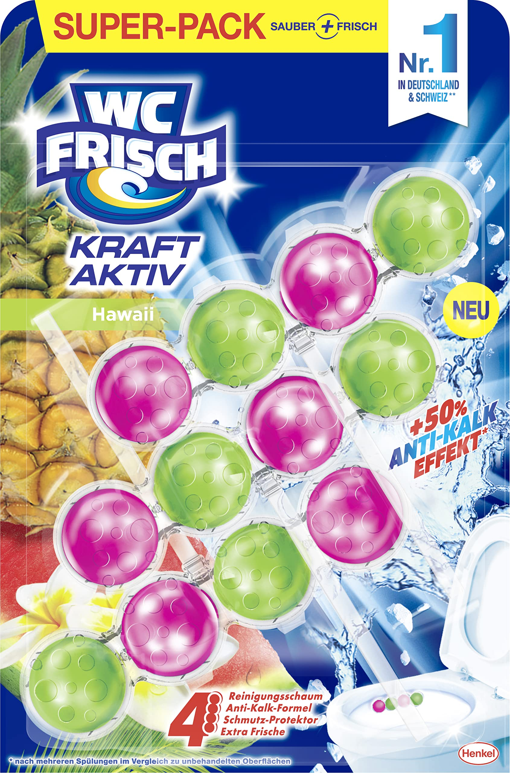 WC FRISCH Kraft Aktiv Duftspüler Hawaii für 3€ (-24%)