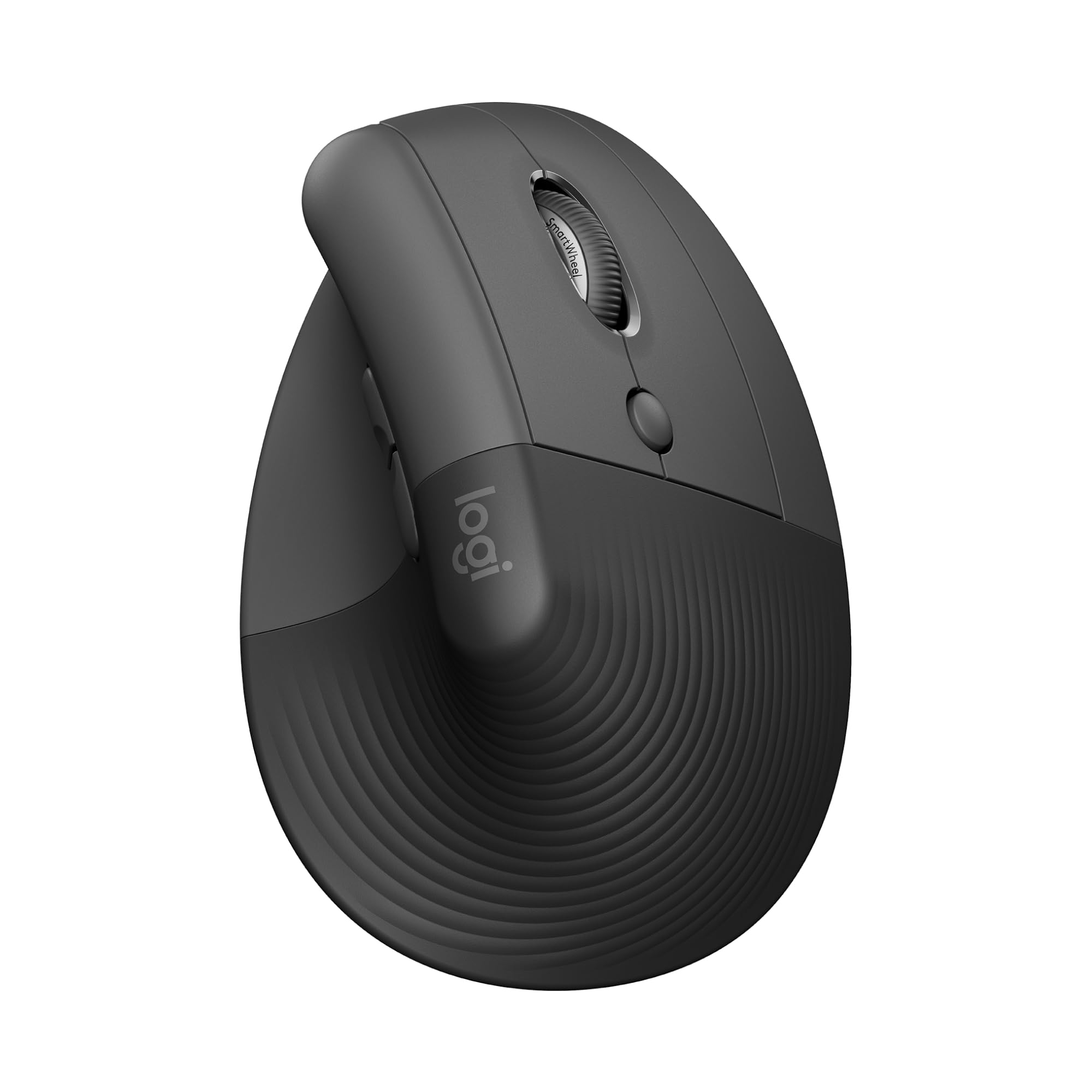 Logitech Lift Vertikale Ergonomische Maus Bluetooth/Bolt USB, Leise Klicks, 4 Tasten, Windows/macOS/iPadOS, Laptop/PC – Graphit für 38€ (-46%)